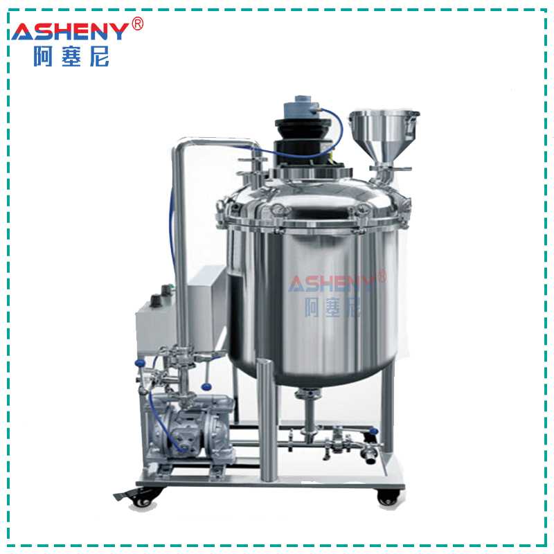 氣動攪拌罐不銹鋼加熱氣動攪拌桶