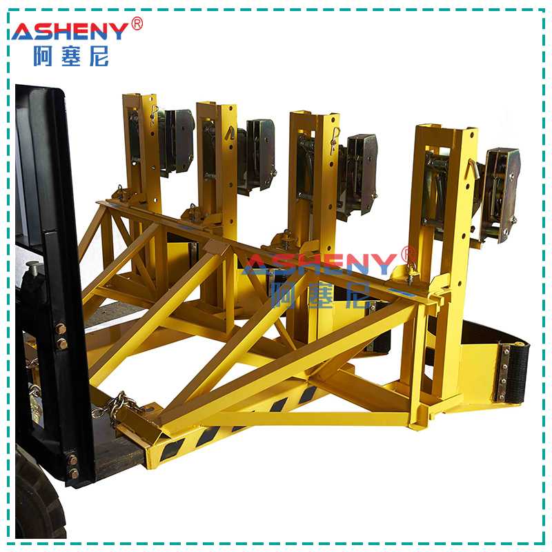 叉車重型油桶夾具四桶八鷹嘴